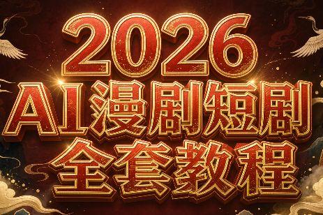 2026Ai漫剧短剧全套教程