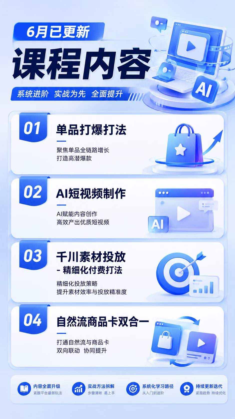 2026抖店运营新课｜更新1026｜不动销起店+商品卡爆发｜达人玩法+店群批量复制｜轻松玩转抖音小店全域流量