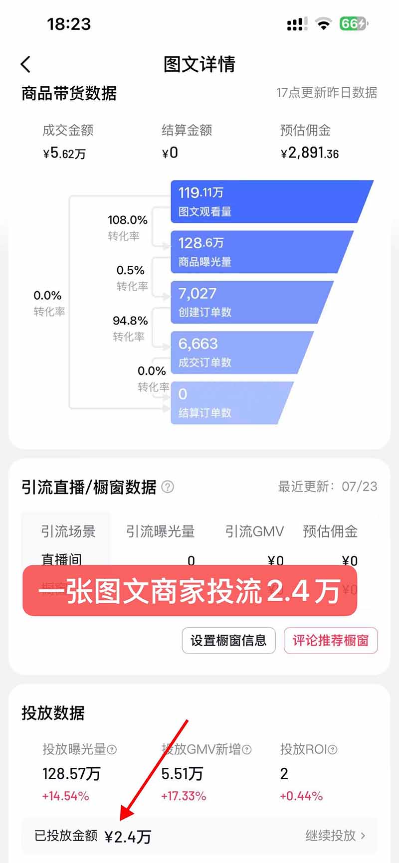【无水印】抖音实况图文带货新风口：一张实况图配文案挂小黄车赚佣金，无需囤货发货售后，一条素材佣金8000+跑了60万