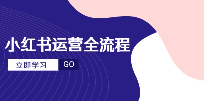 小红书运营全流程,爆款选题文案,视频制作技巧,进阶达人宝典