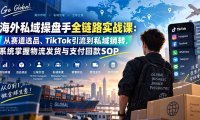 海外私域操盘手全链路实战课:从赛道选品、TikTok引流到私域销转,系统掌握物流发货与支付回款SOP