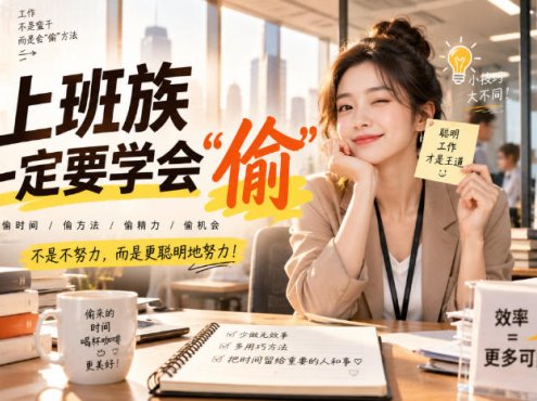 某社群精选付费文：上班族一定要学会“偷“