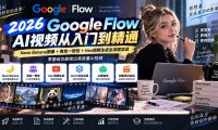 【无水印】Google Flow AI视频从入门到精通:Nano Banana图像+角色一致性+Veo视频生成全流程实战-精翻中英字幕