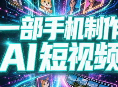 一部手机制作能上热门能变现的AI短视频