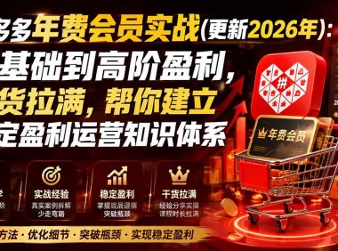 拼多多年费会员实战(更新0928