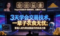 “顺势而为交易系统”3天学会交易技术,聪明软件辅助,小白也能看懂趋势交易,日入30-100U,长期稳定