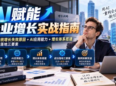 【无水印】AI赋能企业增长实战指南:拆解传统增长失效原因+AI应用能力+增长体系搭建与成功落地三要素