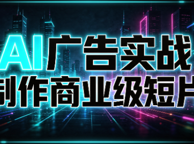 AI广告实战制作商业级短片