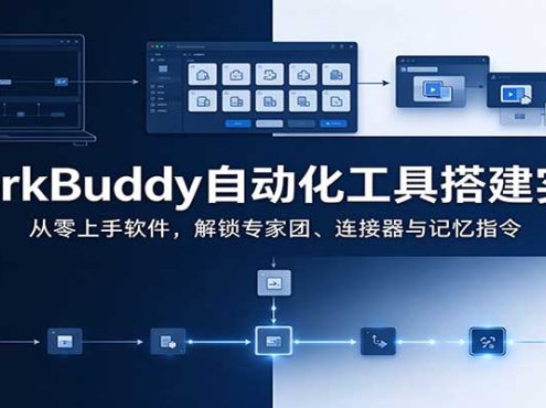 WorkBuddy自动化工具搭建实操:从零上手软件,解锁专家团、连接器与记忆指令
