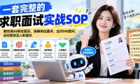 一套完整的求职面试实战SOP:教你用AI修改简历、拆解岗位要求、应对HR提问、谈好薪资及入职避坑